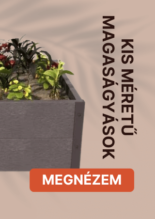 Kis méretű magaságyások